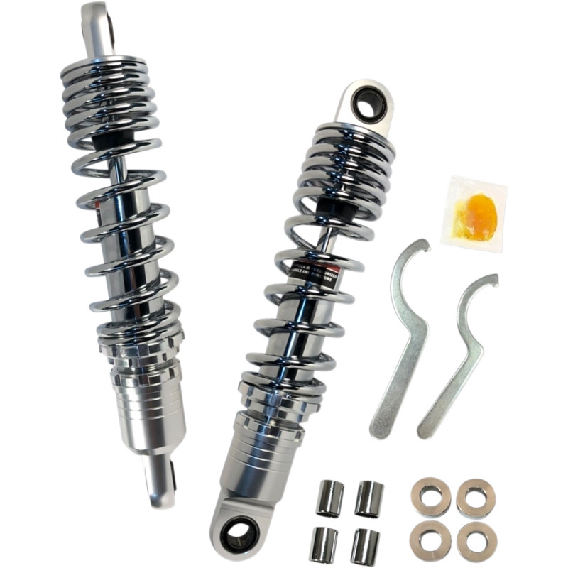 DRAG SPECIALTIES SHOCKS Premium Ride-Height Adjustable Shocks — 12.50"