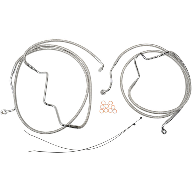 MAGNUM SHIELDING Designer Series Front Lower Brake Line Kit - Image 23