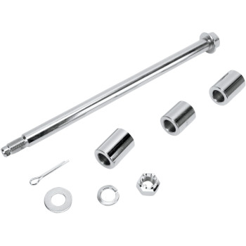 2000-2005 Harley FXD Rear Axle Kit Chrome Drag Specialties