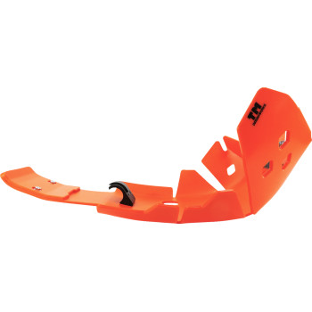 2024-2025 Gas Gas Husqvarna KTM Orange Skid Plate with Linkage Protection