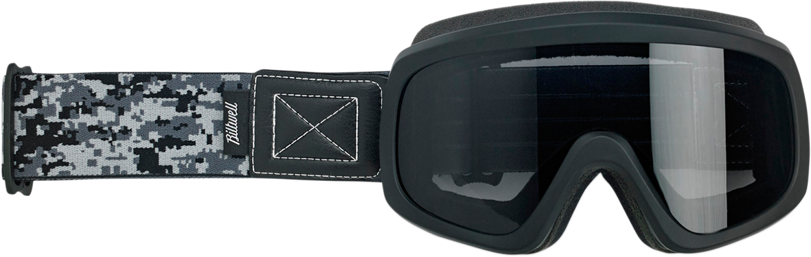 Biltwell Overland 2.0 Goggle — Grunt — Black Camo — Smoke Lens