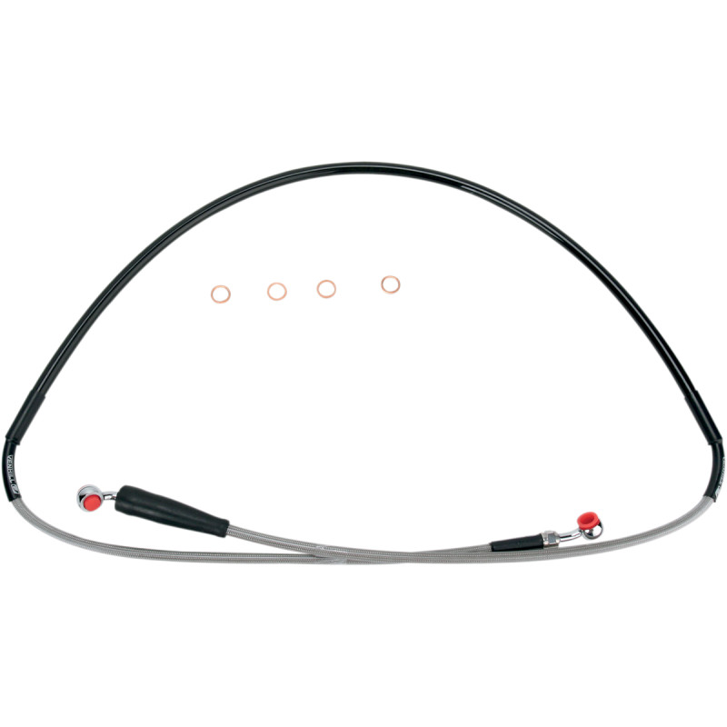 MOOSE OFFROAD Stainless Steel Braided Brake Line - Image 8