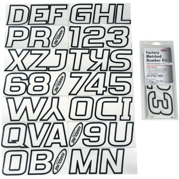 I.D. Sticker Kit - 700 Series - Clear