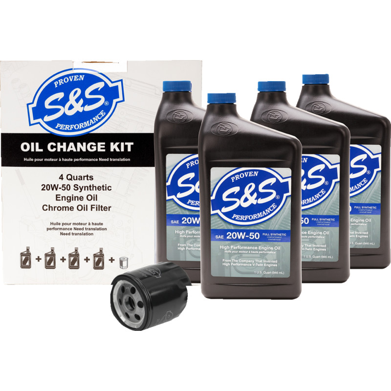 S&S CYCLE Oil Change Kit - Image 3