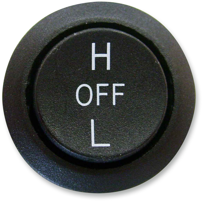 RACE SHOP INC. Universal Round Rocker Switch