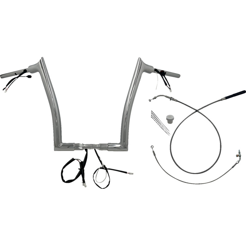 FAT BAGGERS INC. 1-1/2" EZ Install Pointed Top Handlebar - Image 35