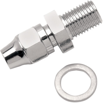 Brake Line Fitting - 3/8-24 - Straight Drag Specialties