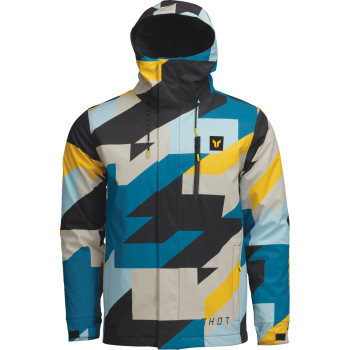Brave Tour Jacket - Blue/Yellow - 2XLOpen Image Gallery