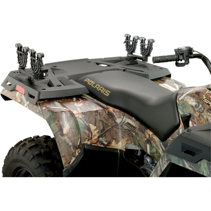 MOOSE OFFROAD Double Flexgrip Gun and Bow Rack for Polaris