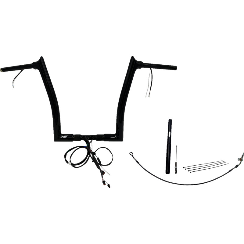 FAT BAGGERS INC. EZ Install Wired 1-1/2" Pointed Top Handlebar Kit - Image 15