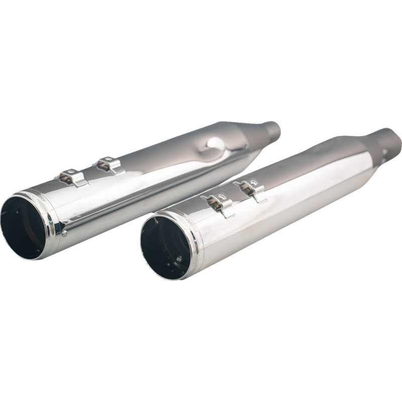 KHROME WERKS 4-1/2" HP-Plus® Slip-On Mufflers with Race Tip