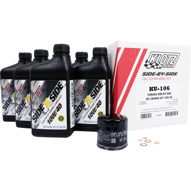 KLOTZ OIL SxS Oil Change Kit - Image 6