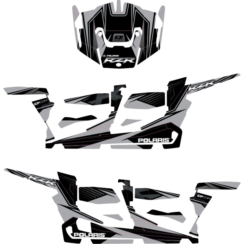 D'COR VISUALS Complete UTV Graphics Kit