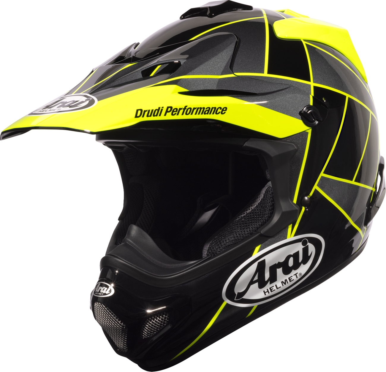 Arai VX-Pro4 Helmet — Fragment — Yellow — Large
