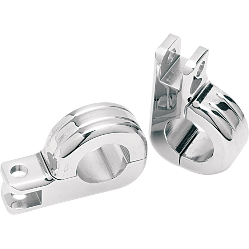 DRAG SPECIALTIES Two-Piece Foot Peg Clamps