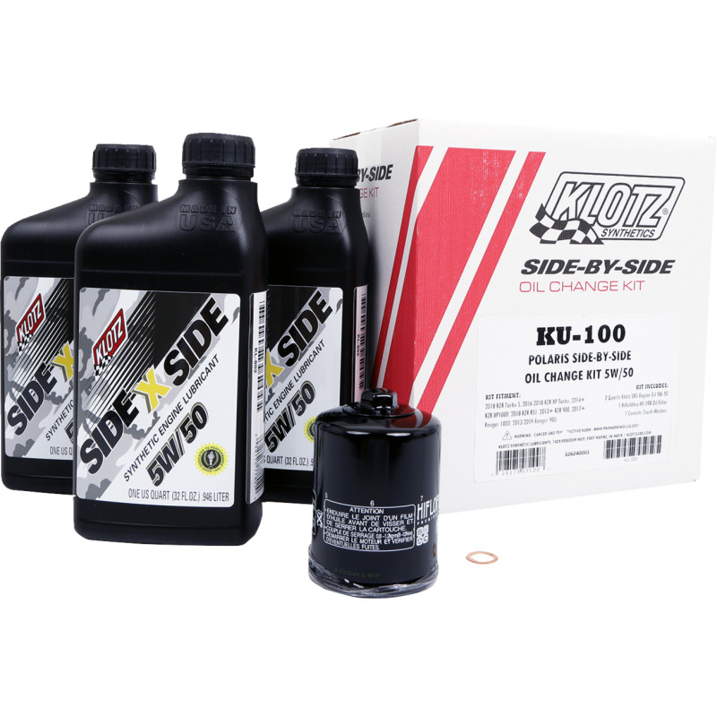 KLOTZ OIL SxS Oil Change Kit