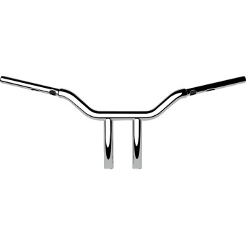 LA Choppers 1.25" One-Piece Kage Fighter Handlebar Chrome 10" Rise Made in USA