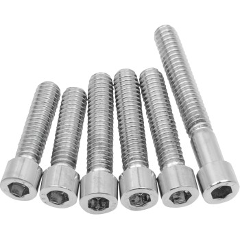 1970-1984 Harley FL FX Smooth Chrome Cam Cover Bolt Kit