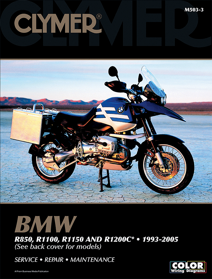 Clymer Manual — BMW — R850 / R1100 / R1150 / R1200C