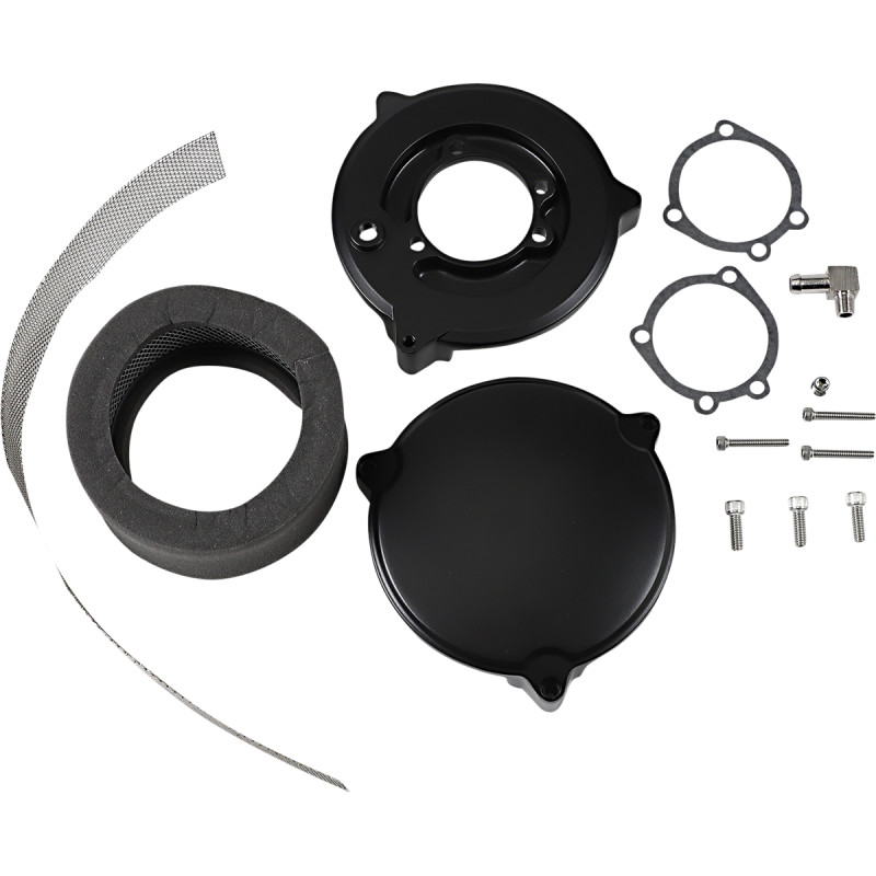 DRAG SPECIALTIES High Performance 6" Dragtron™ II Air Cleaner Kit
