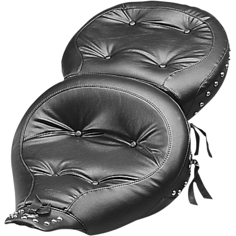 MUSTANG Studded Touring 2-Up Vinyl Seat