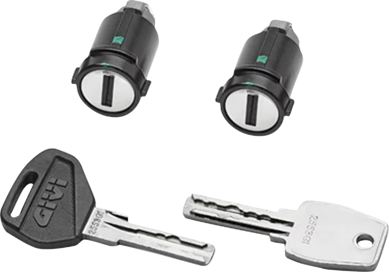 Givi Smart Security Lock Set — 2 Cases