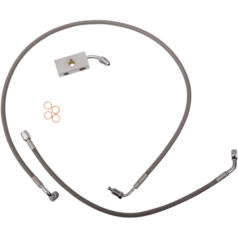 LA CHOPPERS Stainless Steel Brake Line Kit - Image 9
