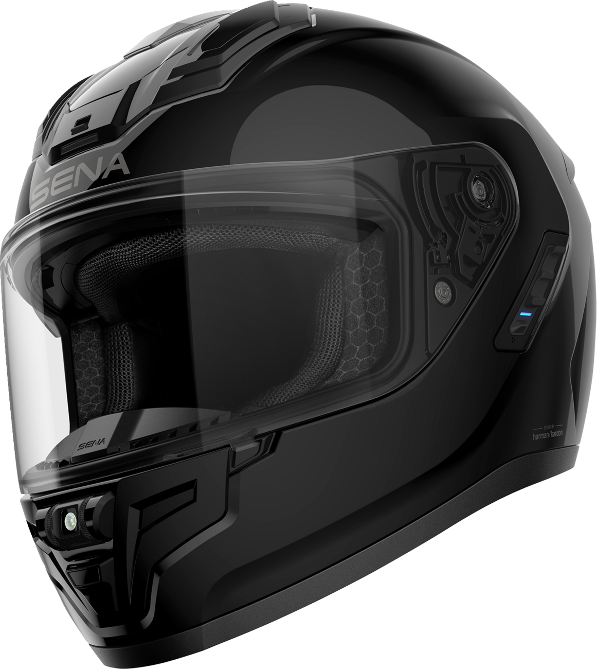 Sena Phantom Helmet — Gloss Black — Medium