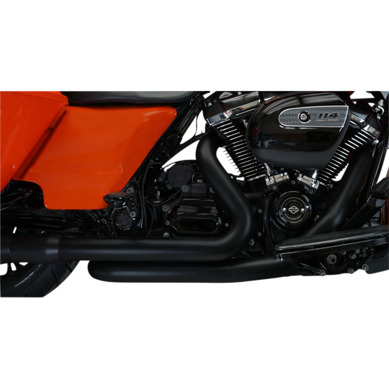 KHROME WERKS Aggressor 2-into-2 Crossover Headers with Heat Shields - Image 3