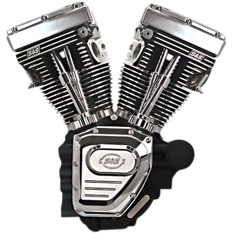 S&S CYCLE T124 Low Compression Long Block Engine