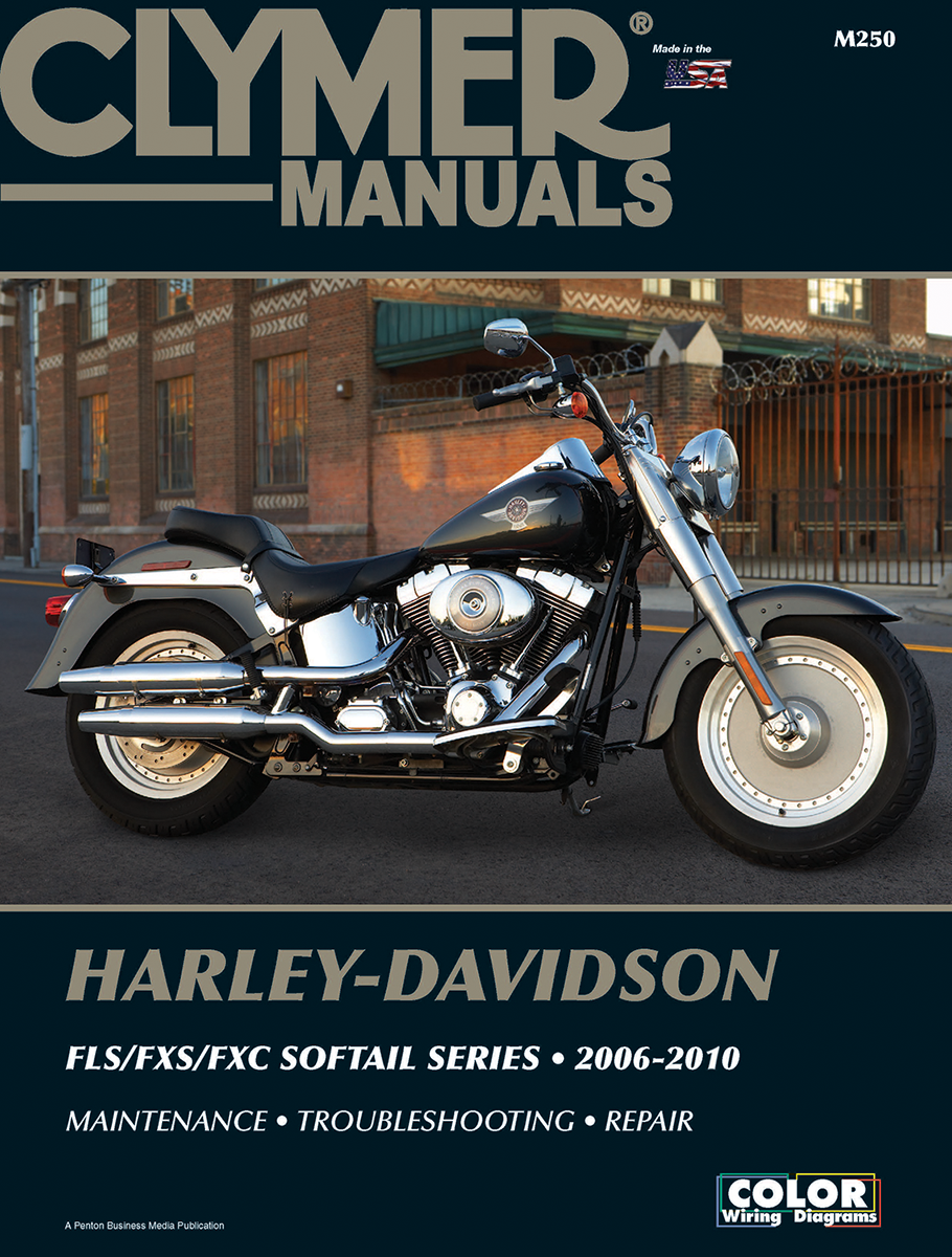Clymer Manual — Harley-Davidson — FLS / FXS / FXC Softail '06-'10
