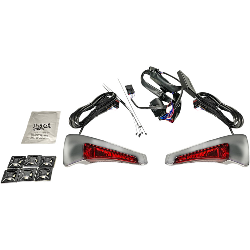 CUSTOM DYNAMICS Sequential Tour Pak Seat Back Rest LED Lights - Image 2