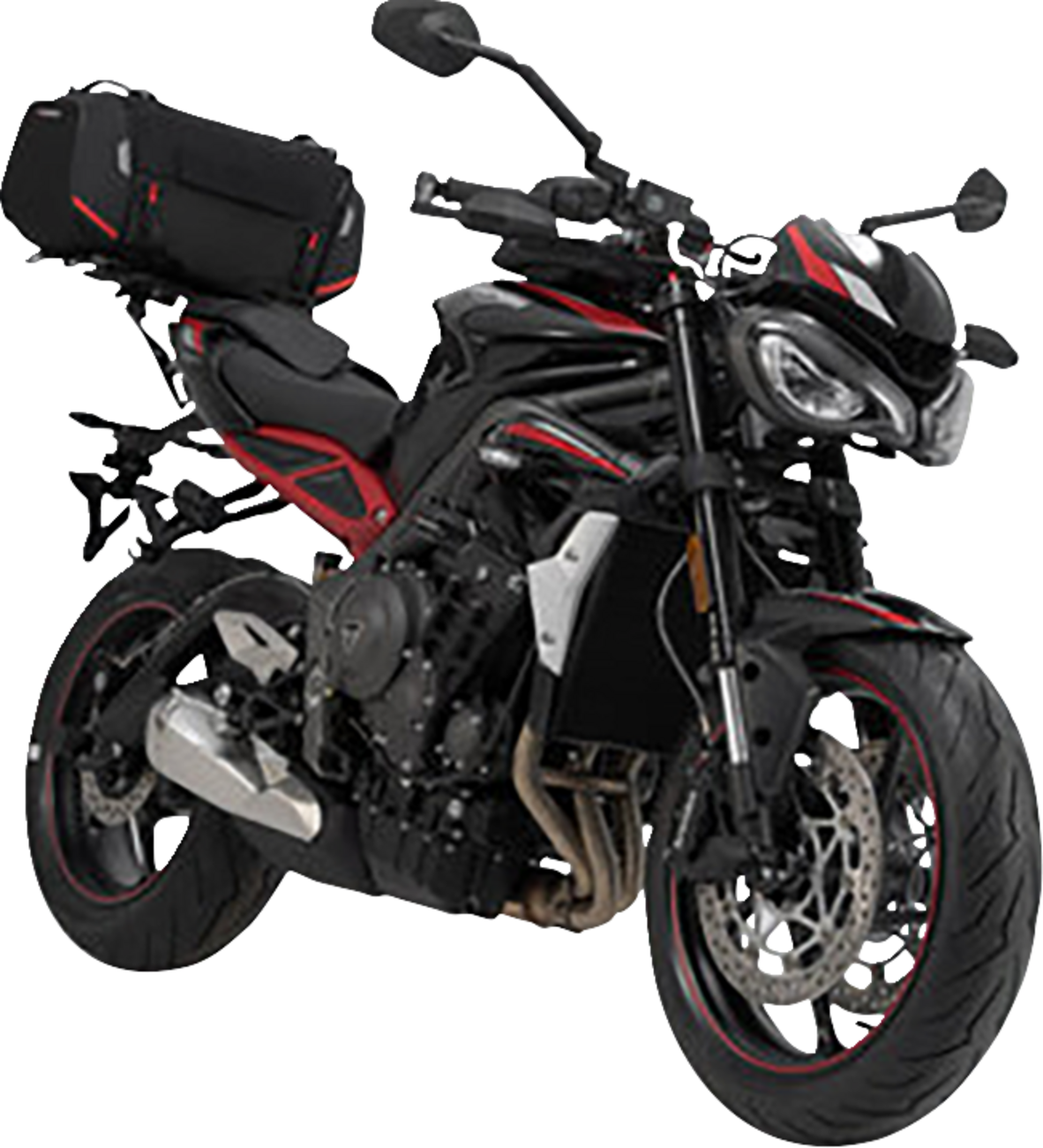 SW-MOTECH Rackpack Tail Bag System — Black — Honda CB650F/CBR650F '14-'18