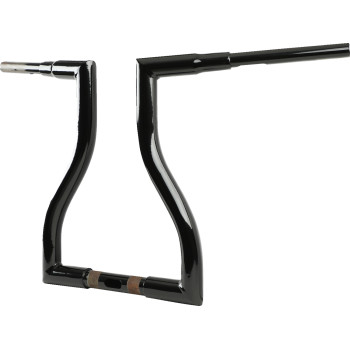 LA Choppers 1.5" Thresher Road Glide Handlebar Black 16" Rise Made in USA