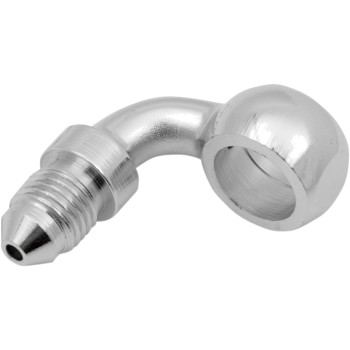 Banjo Fitting - 7/16" - 90 Degree Banjo Fitting Drag Specialties