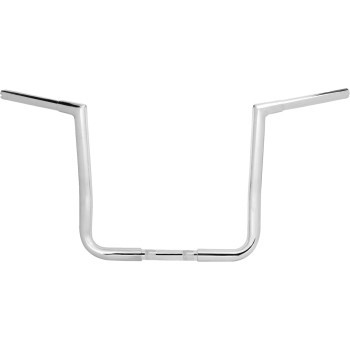 LA Choppers 1.25" Pre-Wired Twin Peaks Handlebar Chrome 14" Rise Made in USA 