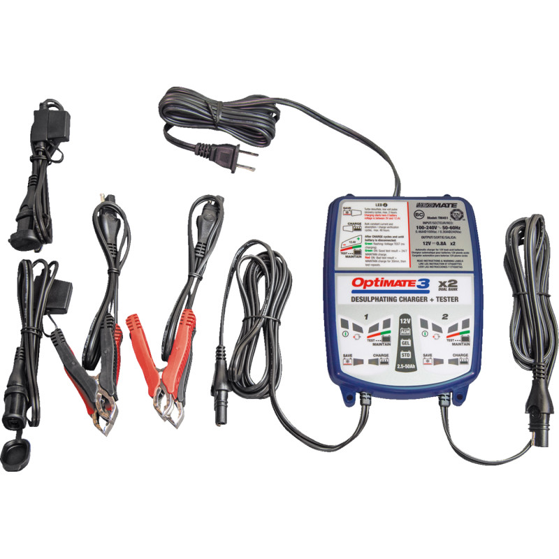 TECMATE OptiMate™ 3 Multi-Battery Charger and Maintainer