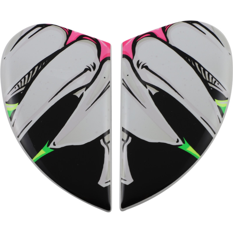 ICON Airframe Pro™ Helmet Side Plates — Beastie Bunny