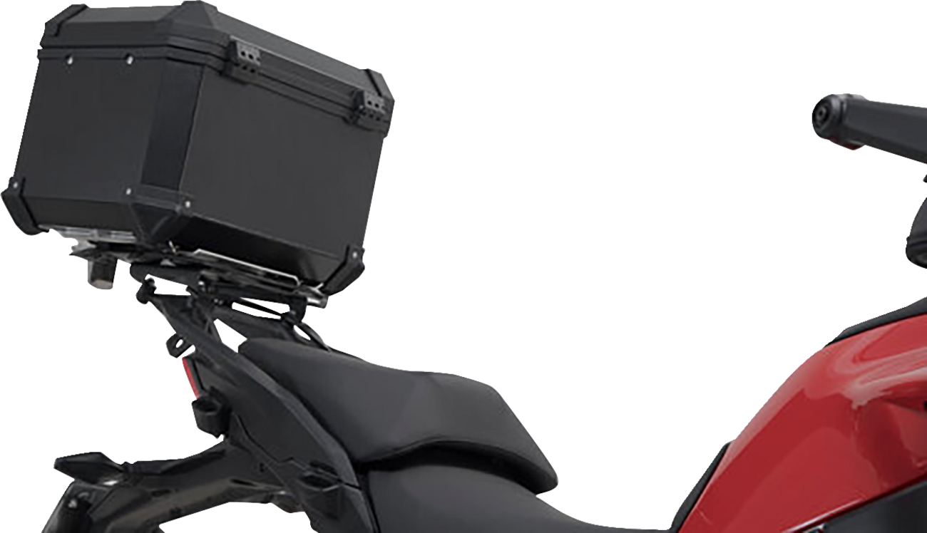 SW-MOTECH TRAX ADV Top Case System — Black — Ducati Multistrada V4 '21-'24