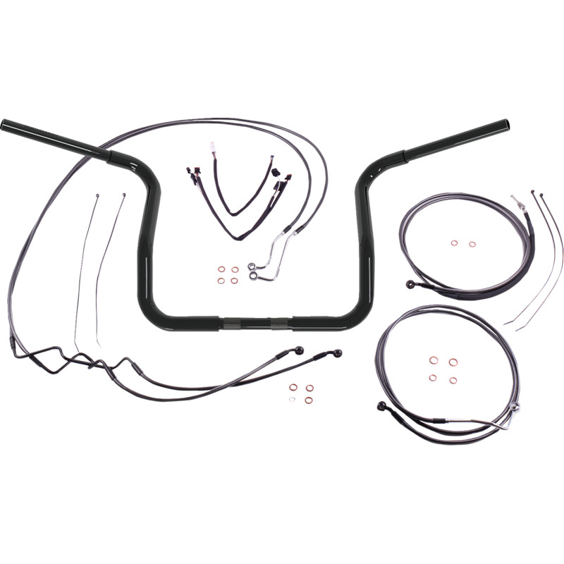 MAGNUM SHIELDING 1-1/4" Caliber Handlebar Installation Kit — Bagger/Installation Kit