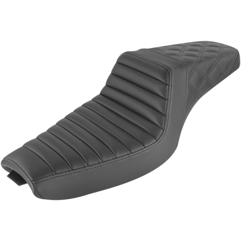 SADDLEMEN Step-Up Seat — Front Tuck-n-Roll/Rear Lattice Stitch - Image 22