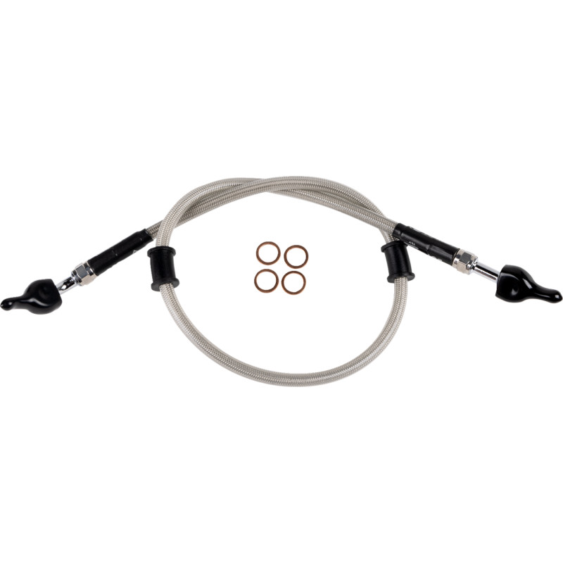 MOOSE OFFROAD Stainless Steel Braided Brake Line - Image 5