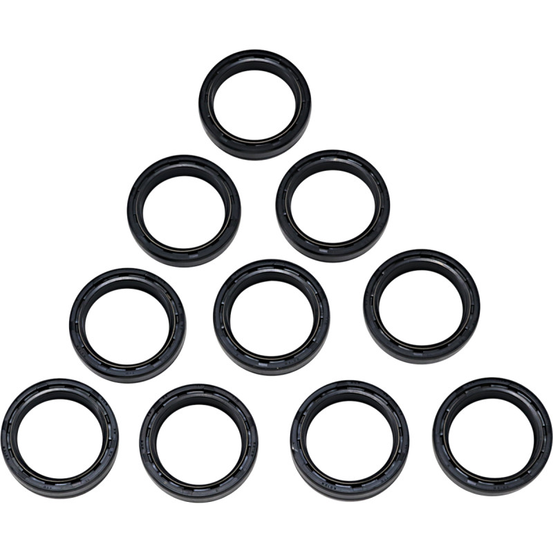DRAG SPECIALTIES Fork Seals/Dust Seals 10-Pack