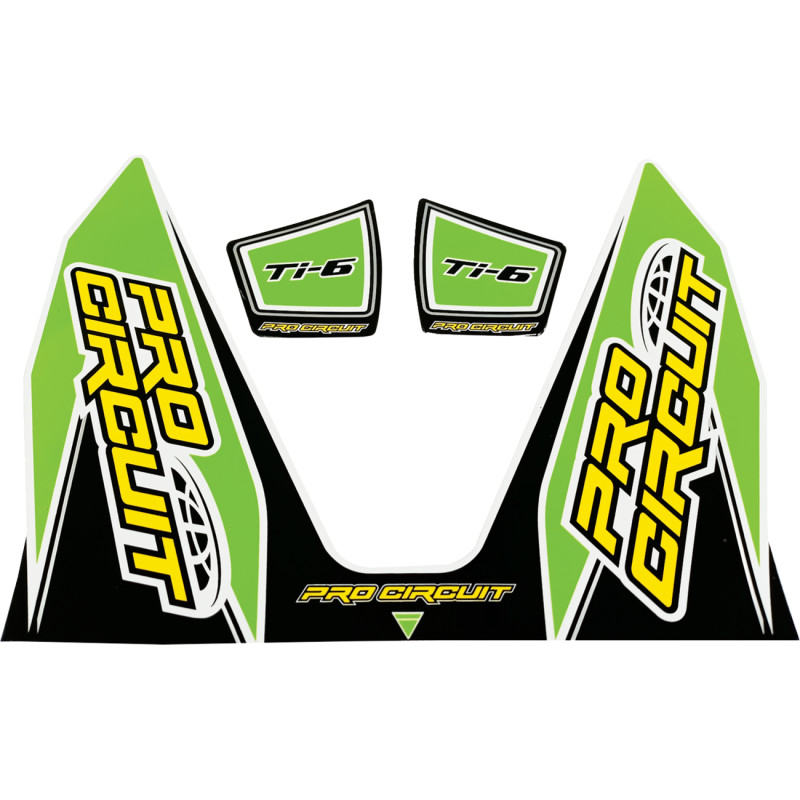 PRO CIRCUIT Ti-6 Exhaust Decals