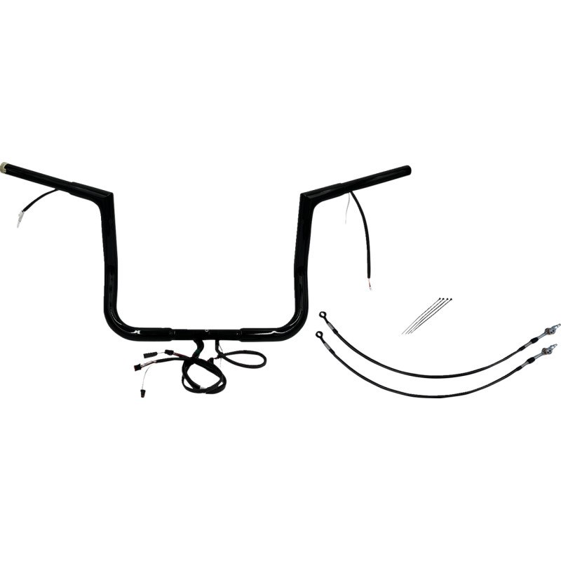 FAT BAGGERS INC. EZ Install Wired 1-1/4" Flat Top Handlebar Kit