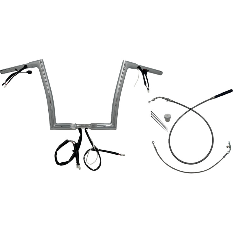 FAT BAGGERS INC. 1-1/4" EZ Install Flat Top Handlebar - Image 42