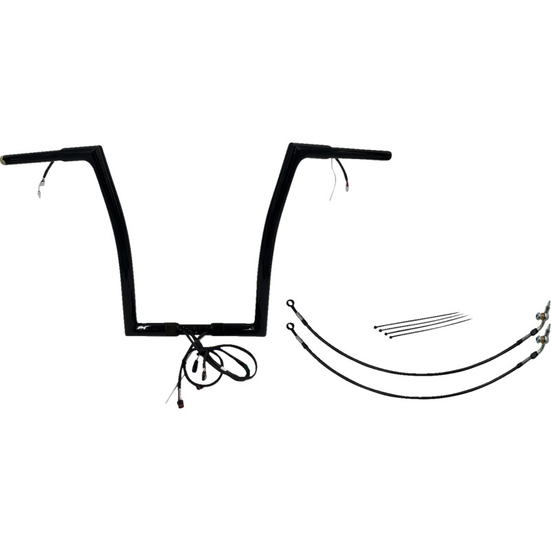 FAT BAGGERS INC. EZ Install Wired 1-1/4" Flat Top Handlebar Kit - Image 18