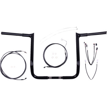 2017-2020 Harley-Davidson FLTR Viking Warrior Handlebar Kit - 12" Black Pearl 2017-2020 Harley-Davidson FLTR Viking Warrior Handlebar Kit - 12" Black Pearl