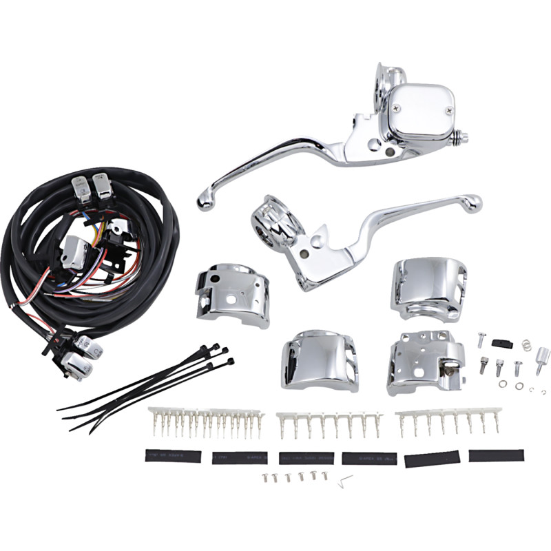 DRAG SPECIALTIES Handlebar Control Kit with Mechanical Clutch