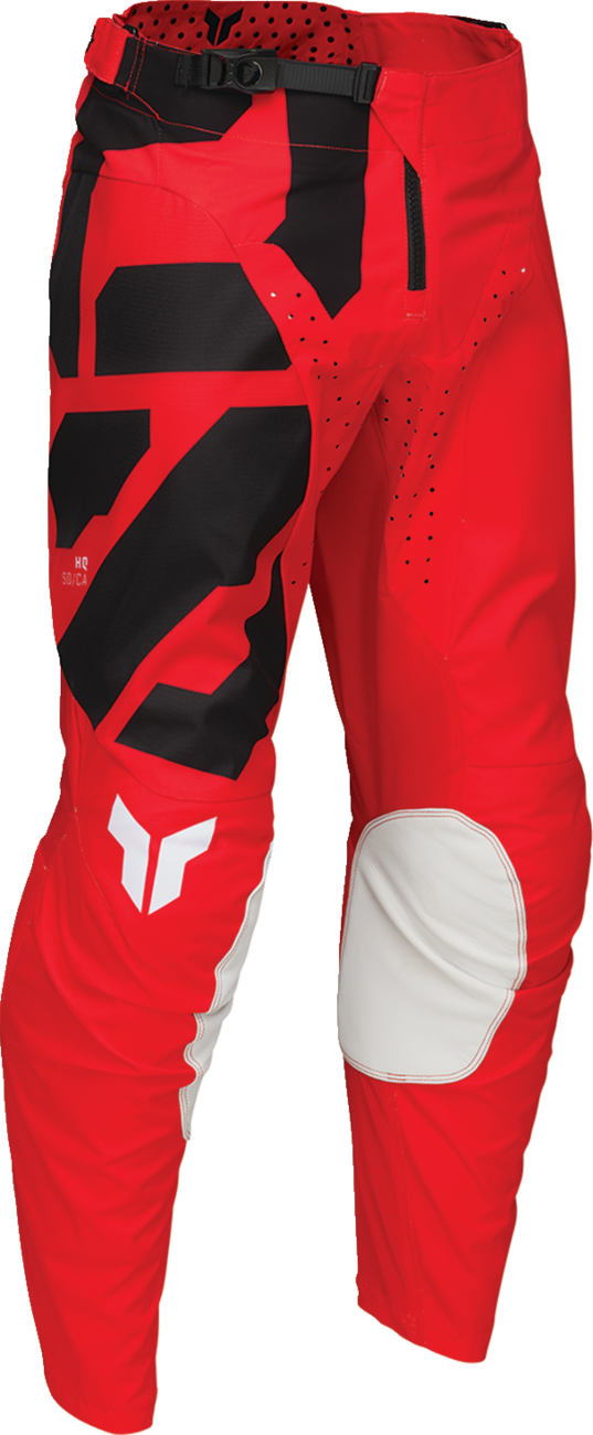 Thor Launchmode Forge Pants — Red — US 36